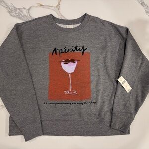 Maeve x Natalia Bagniewska Cocktail Sweatshirt